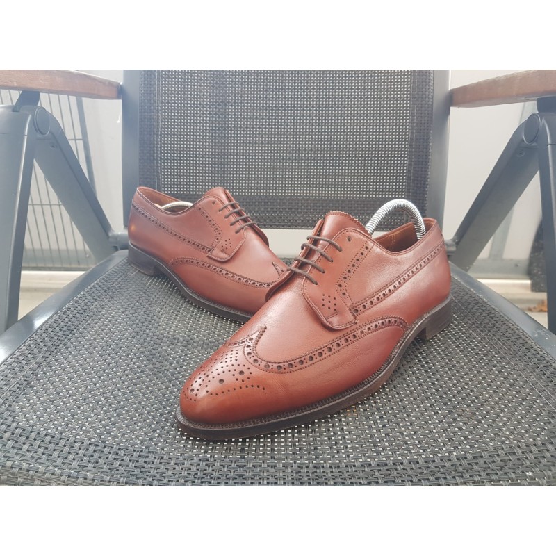 Crockett Jones Herrenschuhe Braun Gr.42 UK 8