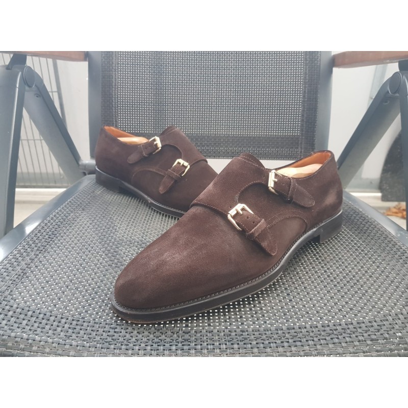 Scarosso Doppelmonk Herrenschuhe Gr.44