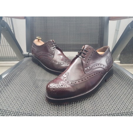 Heinrich Dinkelacker Shell Cordovan Herrenschuhe Gr.41 UK 7