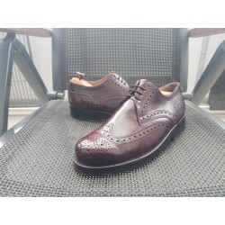 Heinrich Dinkelacker Shell Cordovan Herrenschuhe Gr.41 UK 7