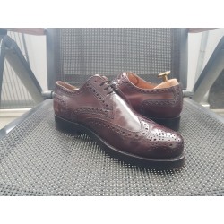 Heinrich Dinkelacker Shell Cordovan Herrenschuhe Gr.41 UK 7