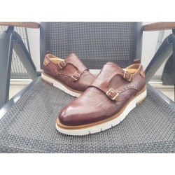 La Martina  Doppelmonk Herrenschuhe Gr.44