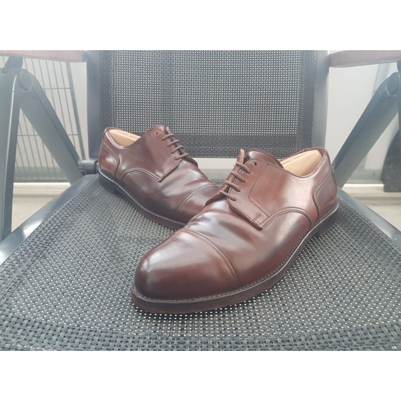 Alt Wien-Crockett Jones Shell Cordovan Herrenschuhe Gr.44 UK 9,5