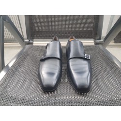 Hugo Boss Doppelmonk Herrenschuhe Gr.42,5 UK 8,5