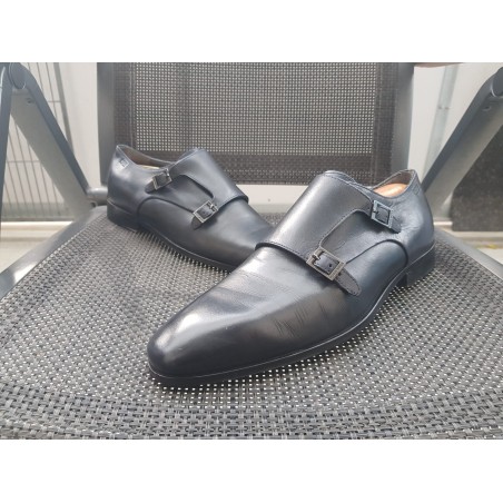 Hugo Boss Doppelmonk Herrenschuhe Gr.42,5 UK 8,5