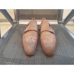 Santoni Doppelmonk Herrenschuhe Gr.42 UK 8