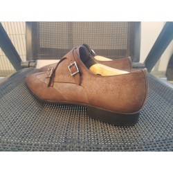 Santoni Doppelmonk Herrenschuhe Gr.42 UK 8