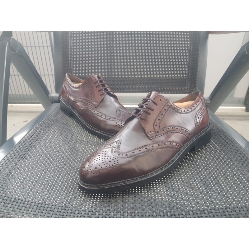 Heinrich Dinkelacker Shell Cordovan Herrenschuhe Gr.42 UK 8