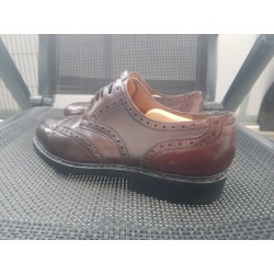 Heinrich Dinkelacker Shell Cordovan Herrenschuhe Gr.42 UK 8