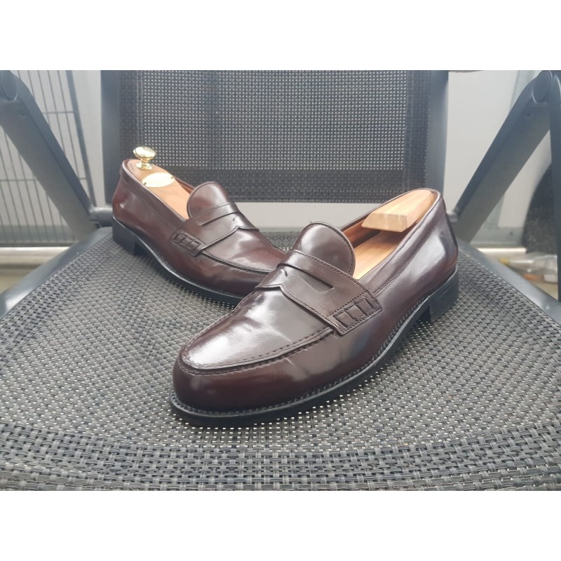 Heinrich Dinkelacker Shell Cordovan Herrenschuhe Gr.41 UK 7,5