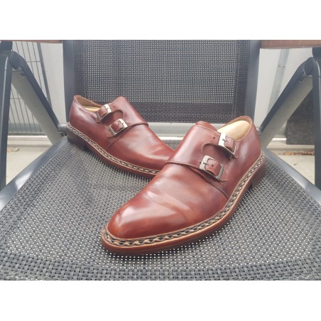 Heinrich Dinkelacker Doppelmonk Herrenschuhe  Gr. 43 UK 9