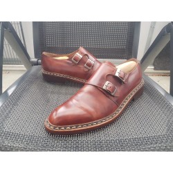 Heinrich Dinkelacker Doppelmonk Herrenschuhe  Gr. 43 UK 9