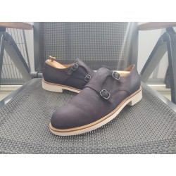 Tod's Doppelmonk Herrenschuhe Gr.41,5 UK 7,5