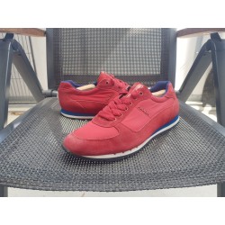 Prada  Herrenschuhe rot Gr. 43 UK 9