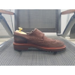 Santoni Doppelmonk Herrenschuhe braun Gr.41,5 UK 7,5
