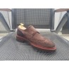 Santoni Doppelmonk Herrenschuhe braun Gr.41,5 UK 7,5