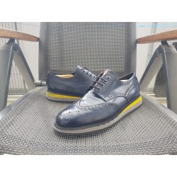 Prada Herrenschuhe Dunkelblau Gr.44 UK 9,5