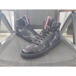 Prada Camouflage High Top Gr.42,5 UK 8,5