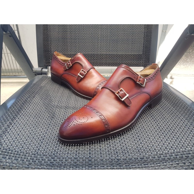 Magnanni Doppelmonk Herrenschuhe Gr.41,5