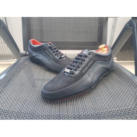 Hugo Boss Herrenschuhe Racing schwarz Gr.43