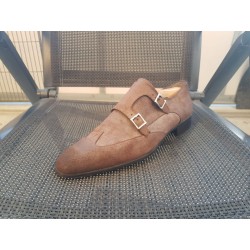 Kopie von Santoni Doppelmonk Herrenschuhe Gr.42 UK 8
