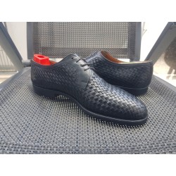 Ludwig Reiter Flechtleder Herrenschuhe Gr.44 UK 9,5