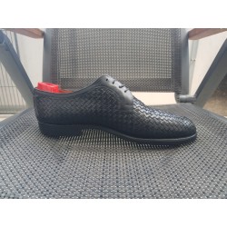 Ludwig Reiter Flechtleder Herrenschuhe Gr.44 UK 9,5