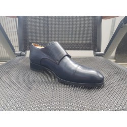 Magnanni Doppelmonk Herrenschuhe dunkelblau Gr.41