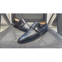 Hugo Boss Doppelmonk Selection Herrenschuhe Gr.41 UK 7