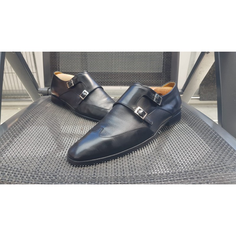 Hugo Boss Doppelmonk Selection Herrenschuhe Gr.41 UK 7