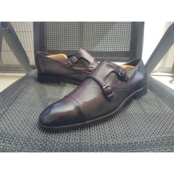 Hugo Boss Doppelmonk Herrenschuhe Tailored Gr.43 UK 9