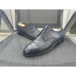 Heinrich Dinkelacker schwarz Herrenschuh Gr. 42 UK 8