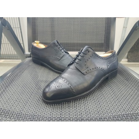 Heinrich Dinkelacker schwarz Herrenschuh Gr. 42 UK 8