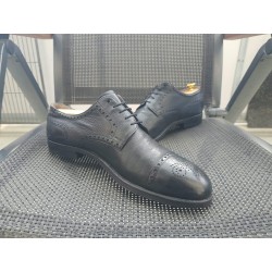 Heinrich Dinkelacker schwarz Herrenschuh Gr. 42 UK 8