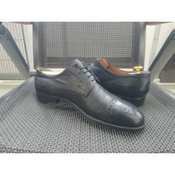 Heinrich Dinkelacker schwarz Herrenschuh Gr. 42 UK 8