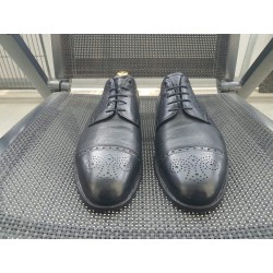 Heinrich Dinkelacker schwarz Herrenschuh Gr. 42 UK 8