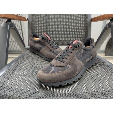 Prada Camouflage Herrenschuhe Gr.45 UK 11