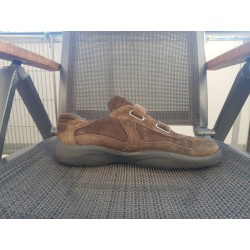 Prada Americas Cup Herrenschuhe Braun Gr.44