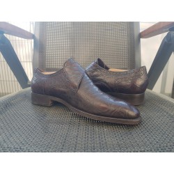 Lottusse Monk Herrenschuhe  Kroko Gr.41