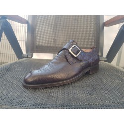 Lottusse Monk Herrenschuhe  Kroko Gr.41
