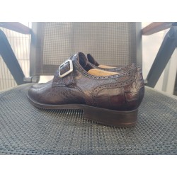 Lottusse Monk Herrenschuhe  Kroko Gr.41
