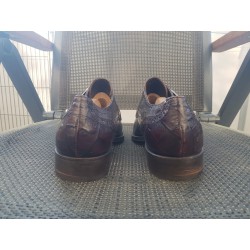 Lottusse Monk Herrenschuhe  Kroko Gr.41