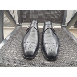 Crockett Jones Cadogan Doppelmonk Herrenschuhe Gr.46 UK 12
